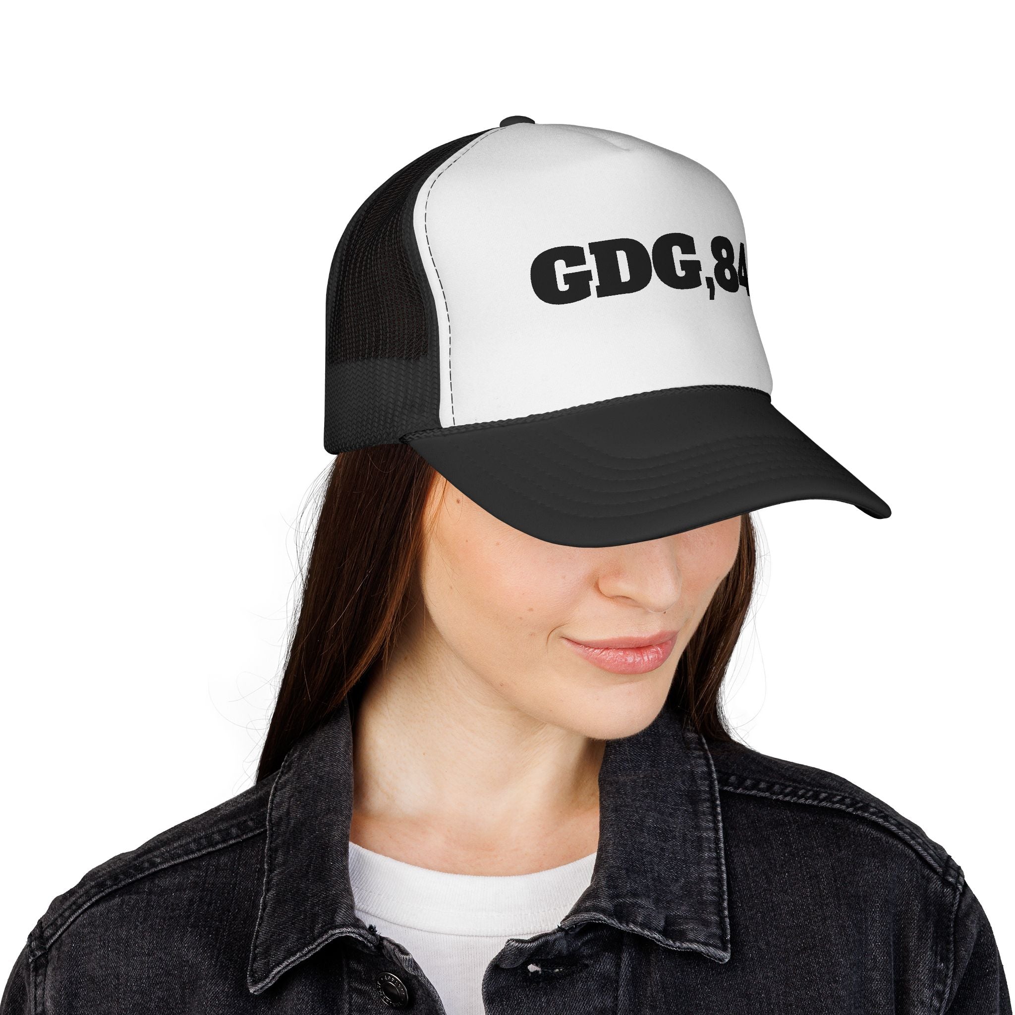 Trucker Cap — GDG,84 Vintage Logo Mesh Hat