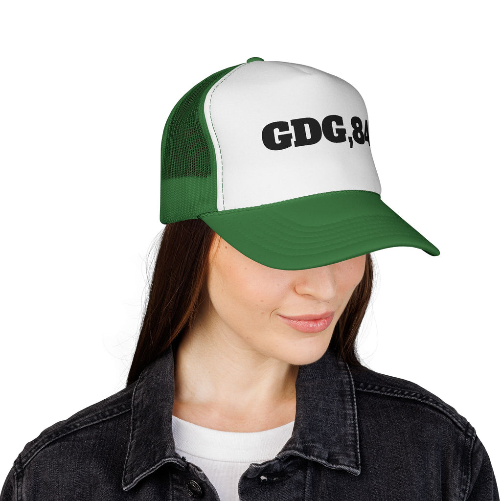 Trucker Cap — GDG,84 Vintage Logo Mesh Hat