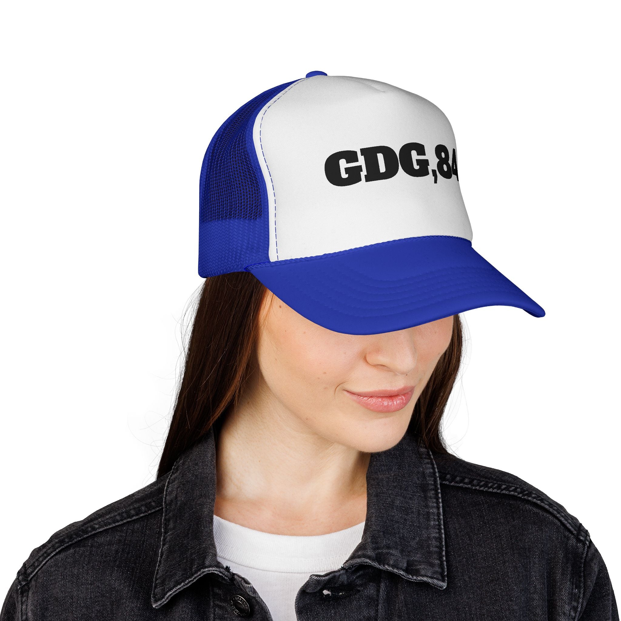 Trucker Cap — GDG,84 Vintage Logo Mesh Hat