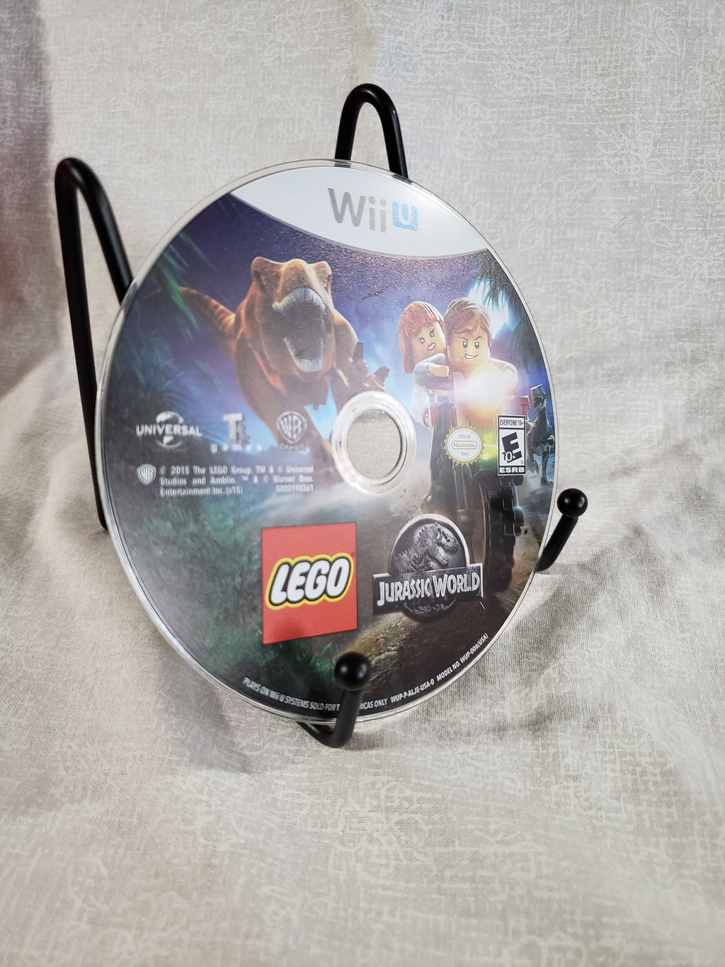 LEGO Jurassic World (Nintendo Wii U, 2015) Disc Good Tested