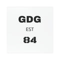 GDG EST 84 Car Magnet — Custom Retro Numbered Magnetic Decal