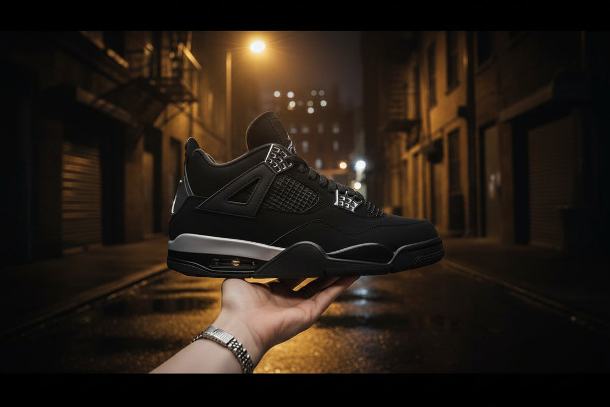 Air Jordan 4 Retro 'Black Cat' 121s