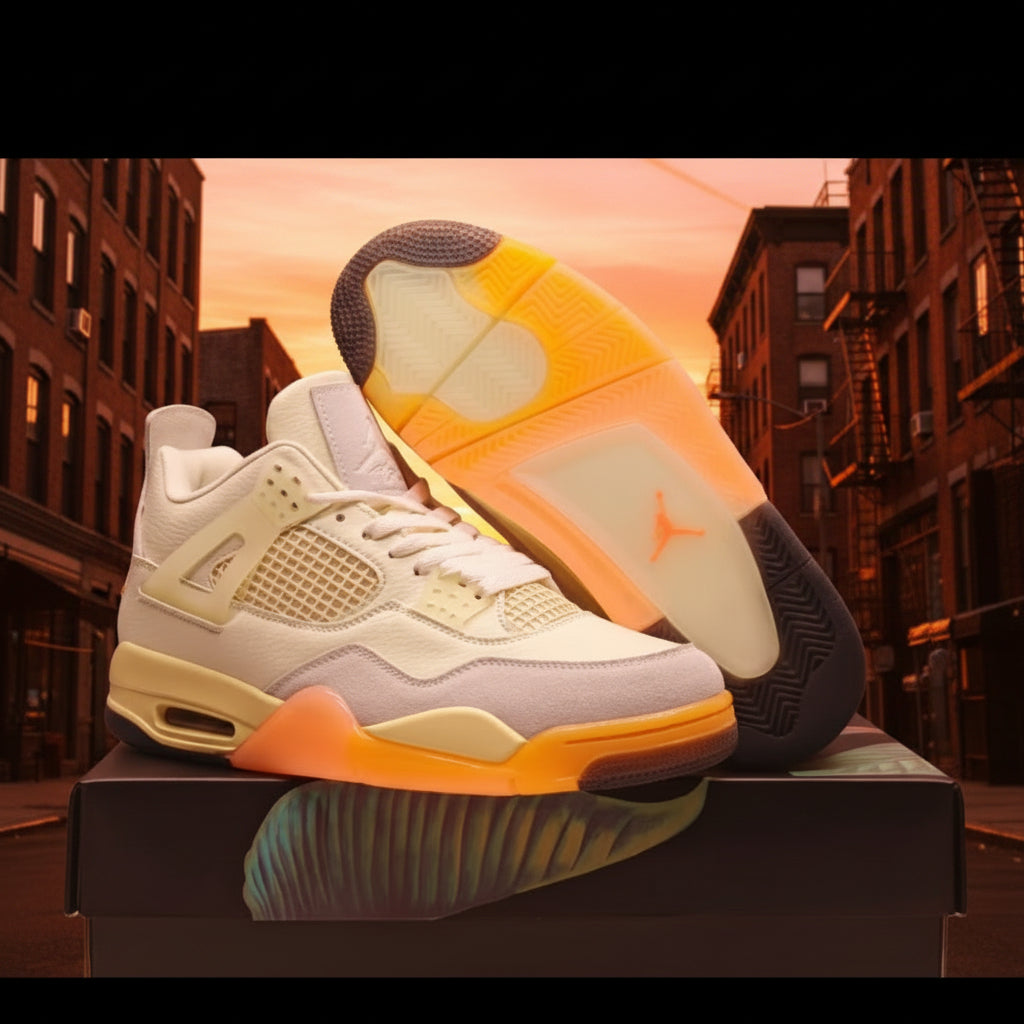 Air Jordan 4 Retro 'Sail' 121s