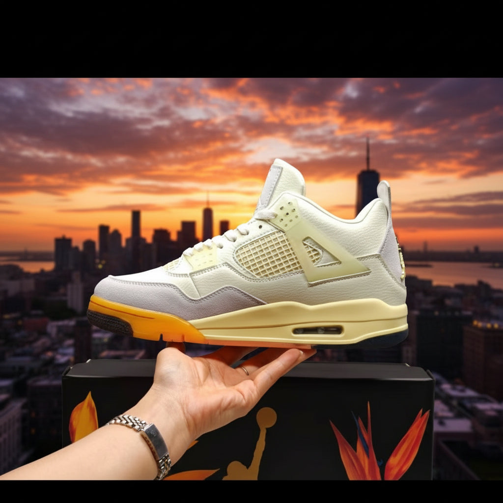 Air Jordan 4 Retro 'Sail' 121s