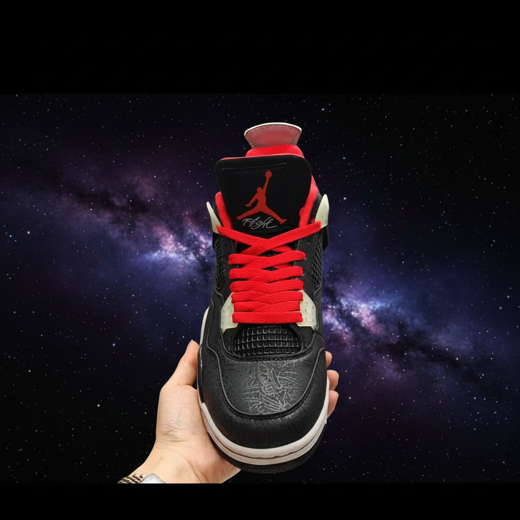 Air Jordan 4 Retro 'Bred' – Black/Fire Red121s