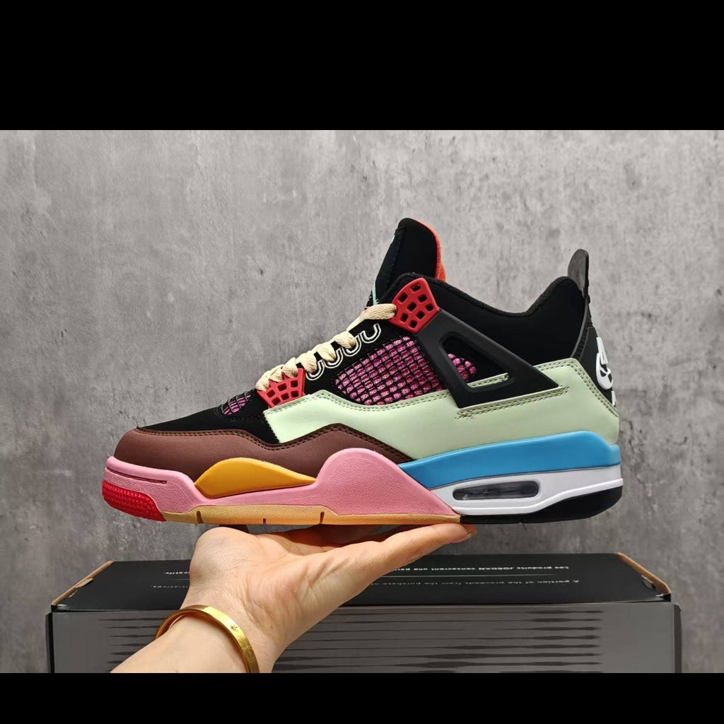 Air Jordan 4 Retro Union LA Off Noir 121s