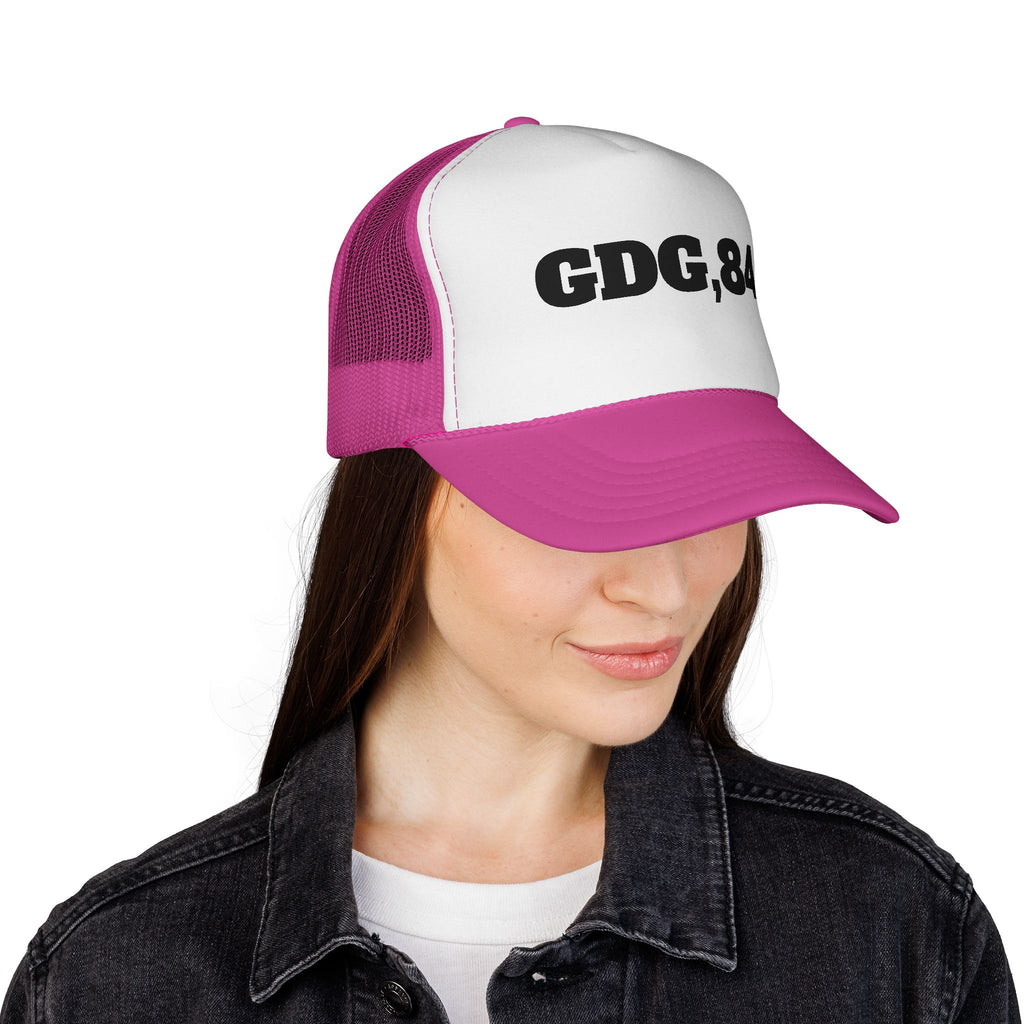 Trucker Cap — GDG,84 Vintage Logo Mesh Hat