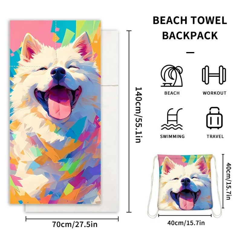 BeachFlip™ Towel Bag 🏖️✨ — Carry & Relax in One