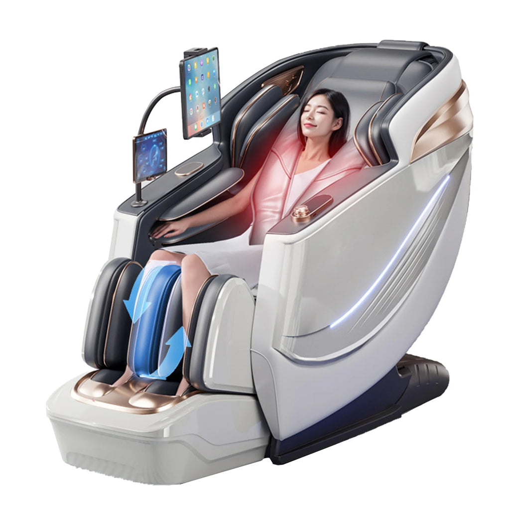 Lovely Homes Full Body Massage Chair Golden