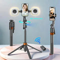 TrackShot™ Smart Tripod 📸✨ — Auto Face Tracking + Fill Lights