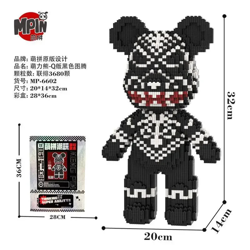 BlockBear™ Baukasten 🐻✨ — Kreativer Spaß & niedliche Deko